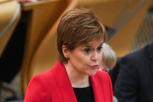 First Minister of Scotland Nicola Sturgeon  (Photo by Jeff J Mitchell/Getty Images)