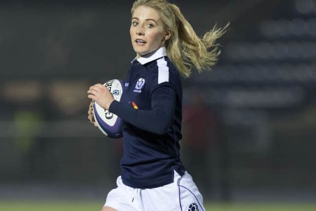 Scrum-half Jenny Maxwell is one of three Scotland internationals to have joined Loughborough Lightning. Picture: Alan Harvey/SNS