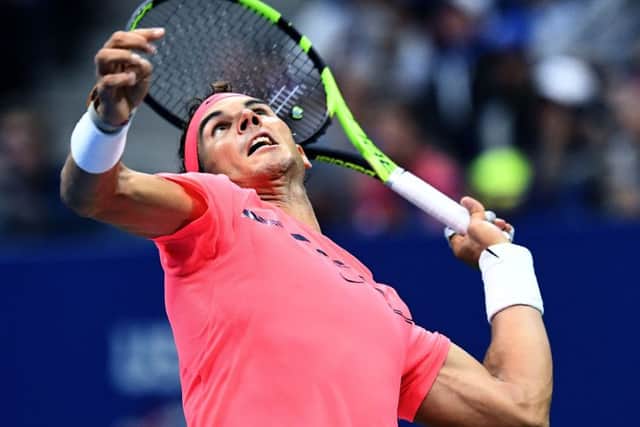 World No 1 Rafael Nadal says he needs 'to play aggressive'. Picture: AFP/Getty Images