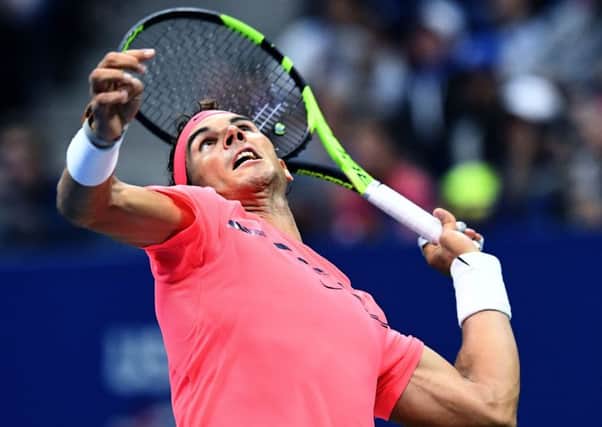 World No 1 Rafael Nadal says he needs 'to play aggressive'. Picture: AFP/Getty Images
