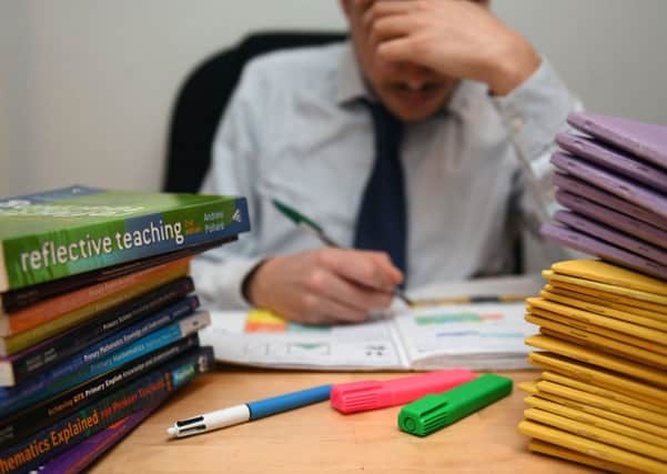 Putting teachers on probation backfires. Picture: PA