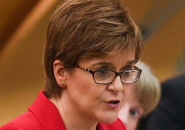 Nicola Sturgeon announced the news today  (Photo by Jeff J Mitchell/Getty Images)