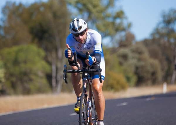 Mark Beaumont is spending 16 hours a day on his bike as he looks to beat the world circumnavigation record.