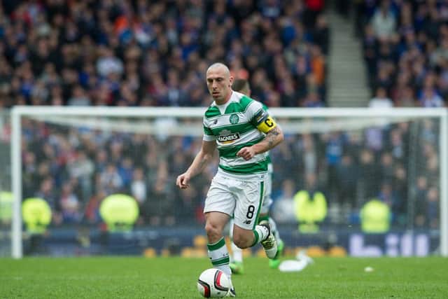 Scott Brown will be given a testimonial at the end of the current season to mark a decade with Celtic. Picture: John Devlin
