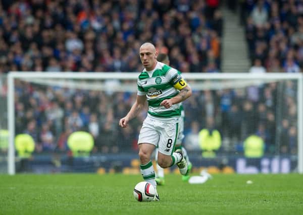 Scott Brown will be given a testimonial at the end of the current season to mark a decade with Celtic. Picture: John Devlin