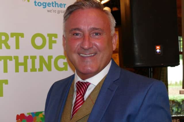 Steve White has a history in change management, working with headcounts of between 5,000 and 10,000 in areas from building works to crematoria