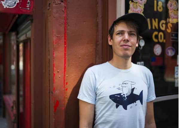 Musician and artist Jeffrey Lewis is on a 'small' tour
