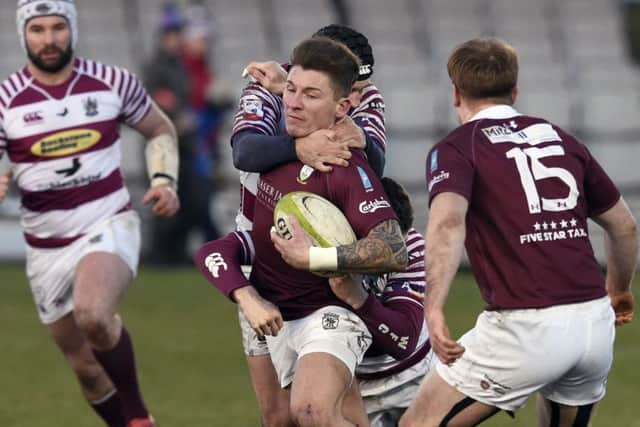 Referees have been told to clamp down on high tackles.   Picture: Ian Rutherford