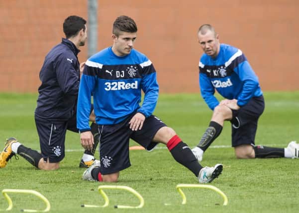 Declan John hopes to make his Rangers debut against Dundee. Picture: SNS