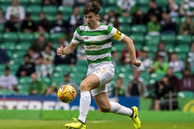 Kieran Tierneys versatility, spirit and skills shine like silver at Celtic Park. Picture: Alan Harvey/SNS