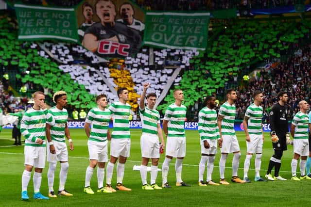 Armed polcie will be on patrol at Celtic Park for the club's Champions League clash with Paris Saint-Germain. Picture: SNS/Alan Harvey