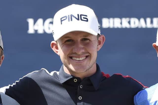 Connor Syme is one of two Scots in the GB&I team at the Walker Cup.
Picture: Ian Rutherford