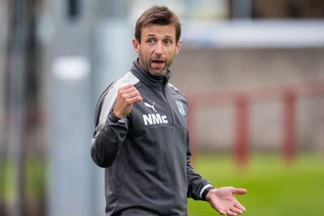 Dundee manager Neil McCann, still looking for his first win of the season, take his side to Ibrox this weekend. Picture: Ross Parker/SNS