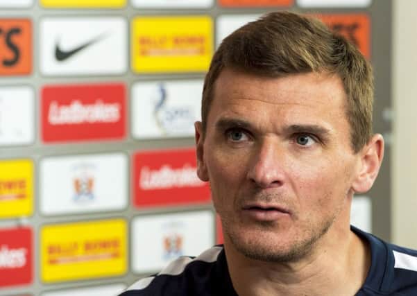 Kilmarnock manager Lee McCulloch. Picture: SNS