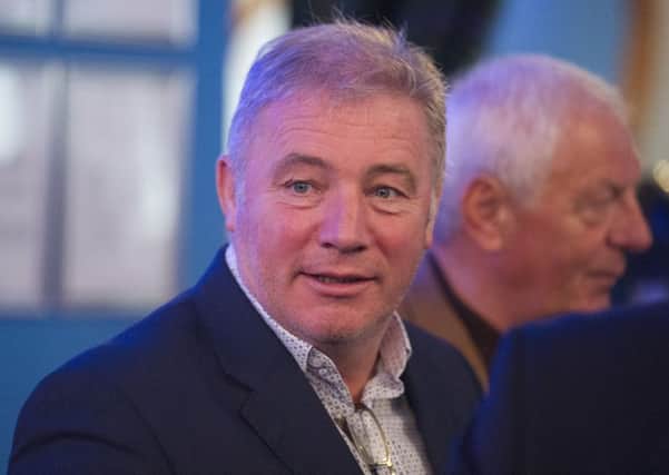 Ally McCoist enjoyed a laugh at Gary Mackay-Steven's expense. Picture: SNS/Ross MacDonald