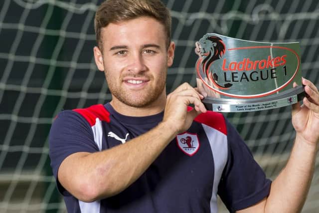 Raith's Lewis Vaughan netted for the tenth consecutive game