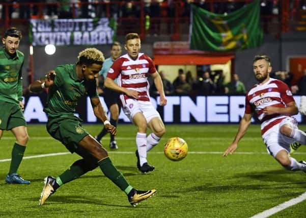 Pro-IRA chants could be heard during Celtic's 4-1 defeat of Hamilton Academical. Picture: SNS/Rob Casey
