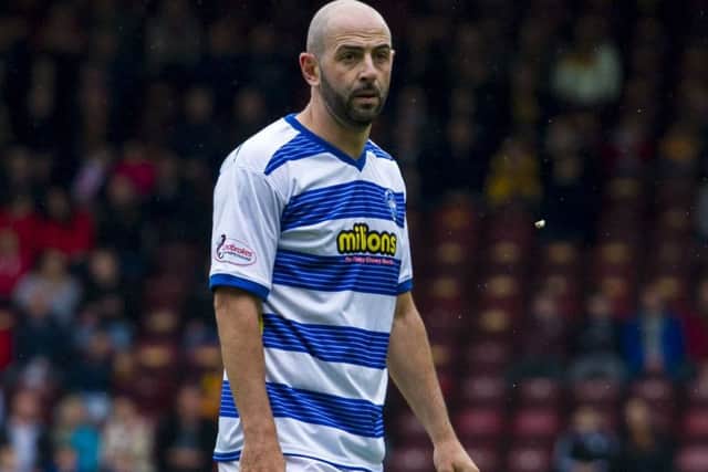 Gary Harkins scored in Morton's win over Dunfermline. Picture: SNS/Sammy Turner