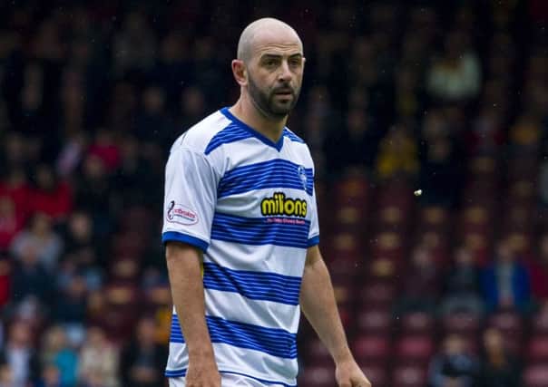 Gary Harkins scored in Morton's win over Dunfermline. Picture: SNS/Sammy Turner