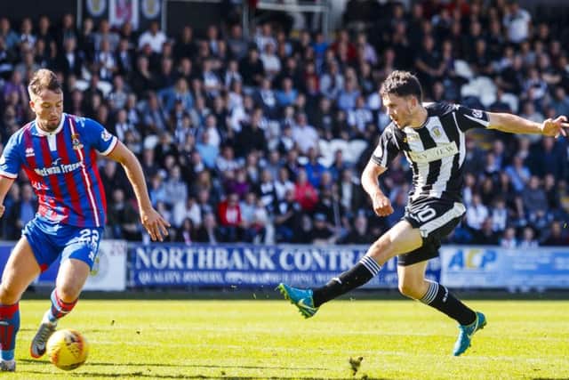 Lewis Morgan continued his fine form, opening the scoring agaisnt ICT. Picture: SNS/Roddy Scott