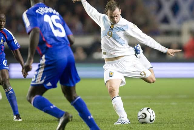 It's ten years since
James McFadden's wonder goal for Scotland against France. Picture: Alan Harvey/SNS