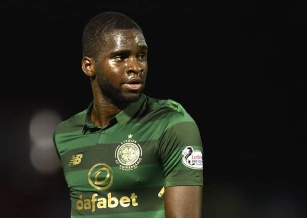Odsonne Edouard could play for Celtic against parent club PSG. Picture: Rob Casey/SNS