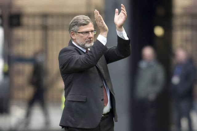 Hearts manager Craig Levein was unfortunate to see his side draw with Aberdeen. Picture: SNS/Rob Casey