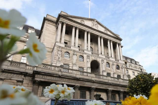 Economists predict the monetary policy committee will hold interest rates at 0.25%. Picture: Gareth Fuller/PA Wire