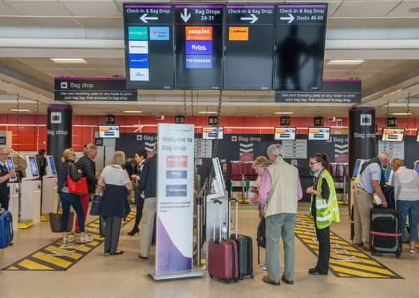 Passenger numbers hit new heights at Aberdeen, Edinburgh and Glasgow airports. Picture: Ian Georgeson