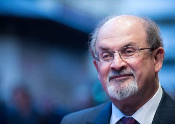 Salman Rushdie PIC: Ben Pruchnie