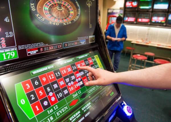 The study also revealed that five per cent of adults in Scotland have also used betting machines in bookmakers, compared to the national average of three per cent. Picture: Ian Georgeson
