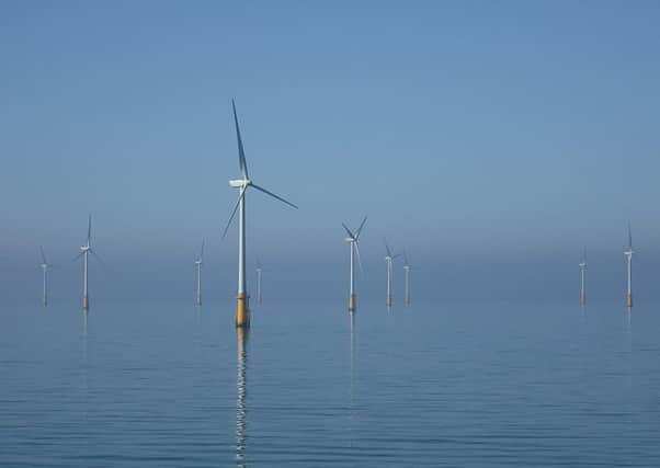 A windfarm, like the one pictured, could soon be appearing in the Moray Firth. Picture: Wikimedia\Andy Dingley
