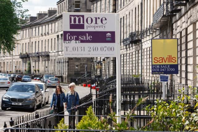 House prices have gone up in parts of Scotland. Picture: Toby Williams