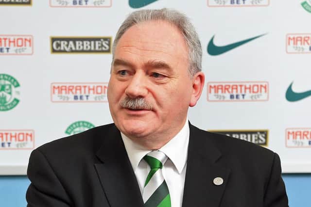 Hibs chief Rod Petrie. Picture: Gordon Fraser