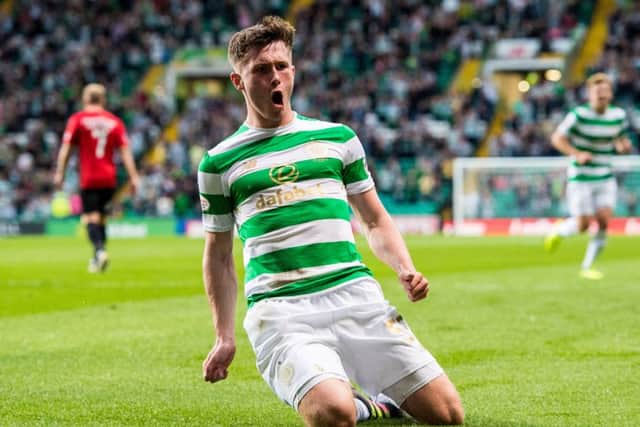 Celtic's Anthony Ralston could be set to start against PSG. Picture: SNS