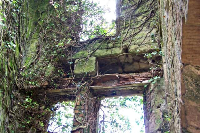 The window of the old engine room at Kennetpans. PIC: Kennetpans Trust.