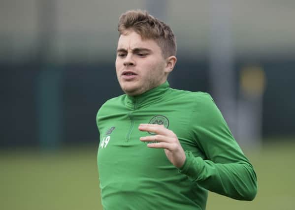 Could James Forrest start ahead of Patrick Roberts? Picture: SNS