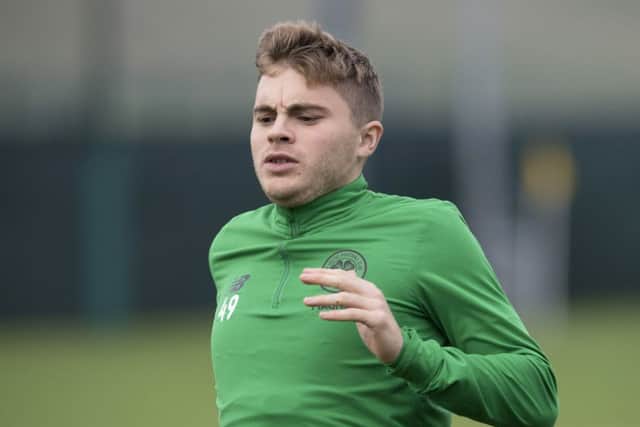 Could James Forrest start ahead of Patrick Roberts? Picture: SNS