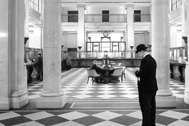 The former banking hall at 42 St Andrew Square.