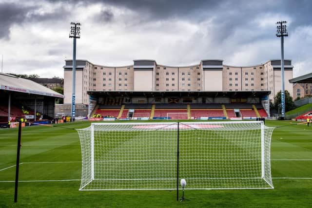 Firhill will now be called The Energy Check Stadium. Picture: SNS