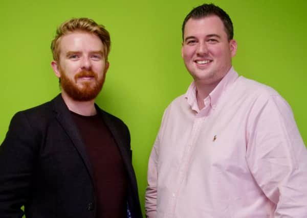Seed Haus co-founders Calum Forsyth, left, and Robin Knox. Picture: Contributed