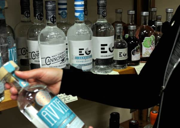 Jim Duffy ponders the premium pricing of gin. Picture: Lisa Ferguson