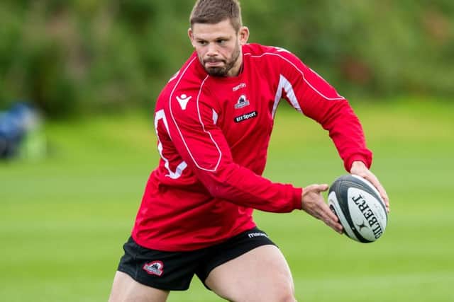 Edinburgh's Ross Ford in training ahead of the game against Treviso. Picture: Ross Parker/SNS