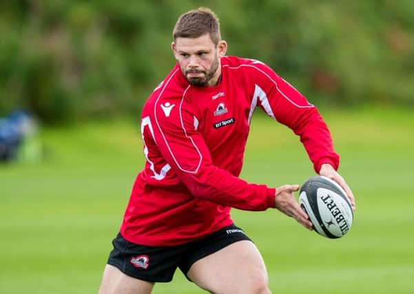 Edinburgh's Ross Ford in training ahead of the game against Treviso. Picture: Ross Parker/SNS
