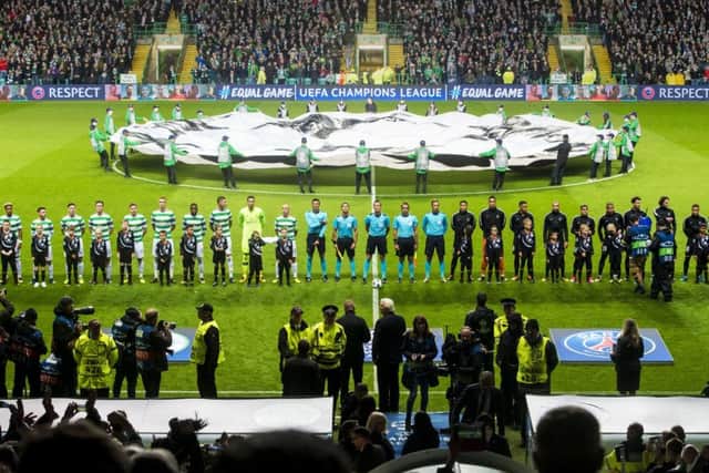 Celtic were played off the park by PSG at Parkhead last night. Picture: SNS