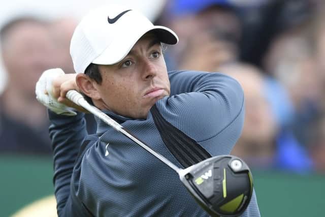 Rory McIlroy will play at the BMW this week. Picture Ian Rutherford