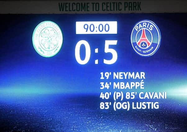 Celtic's worst home defeat since 1895. Picture: Mike Hewitt/Getty Images