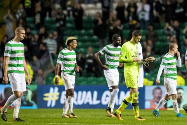 The Celtic players were given low marks by French sports paper L'Equipe. Picture: SNS/Craig Williamson