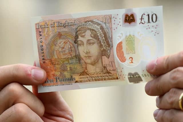 The new Â£10 note has entered circulation and will start to show up in people's pockets in the coming days and weeks. Picture: PA