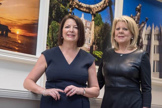 Cammach managing director Susan Duguid, left, with Brenda Bryant. Picture: Michal Wachucik/Abermedia